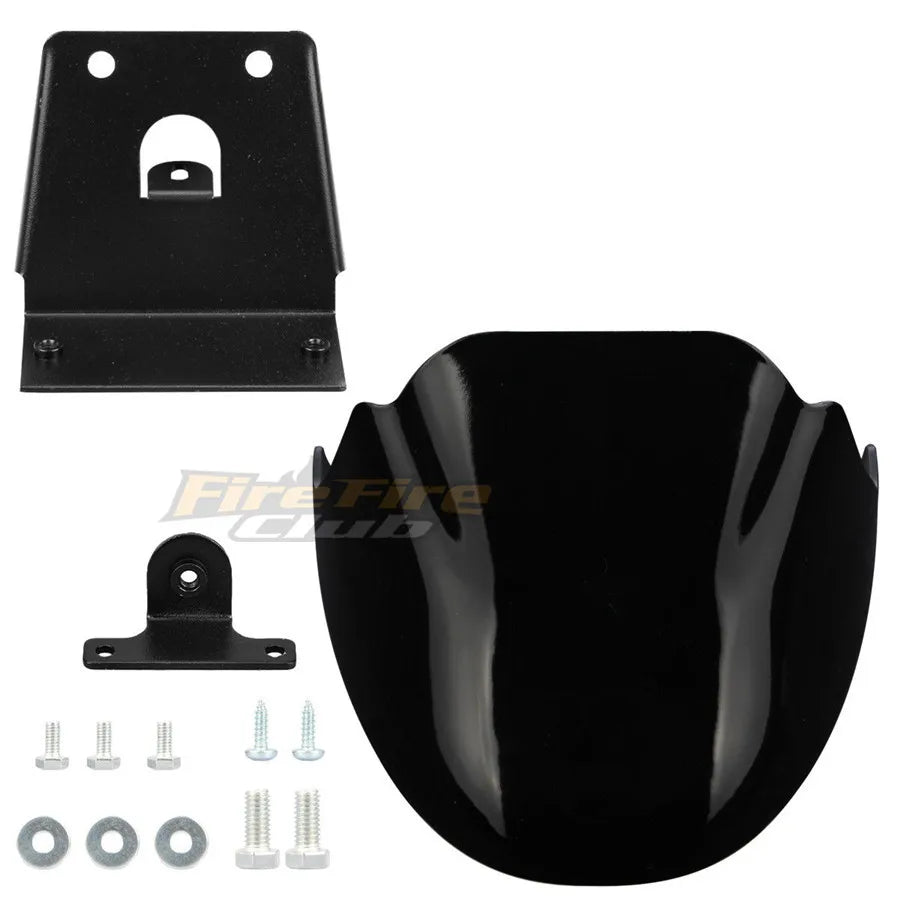 Motorcycle Black Front Bottom Spoiler Mudguard Air Dam Chin Fairing for Harley XL Sportster 883 1200