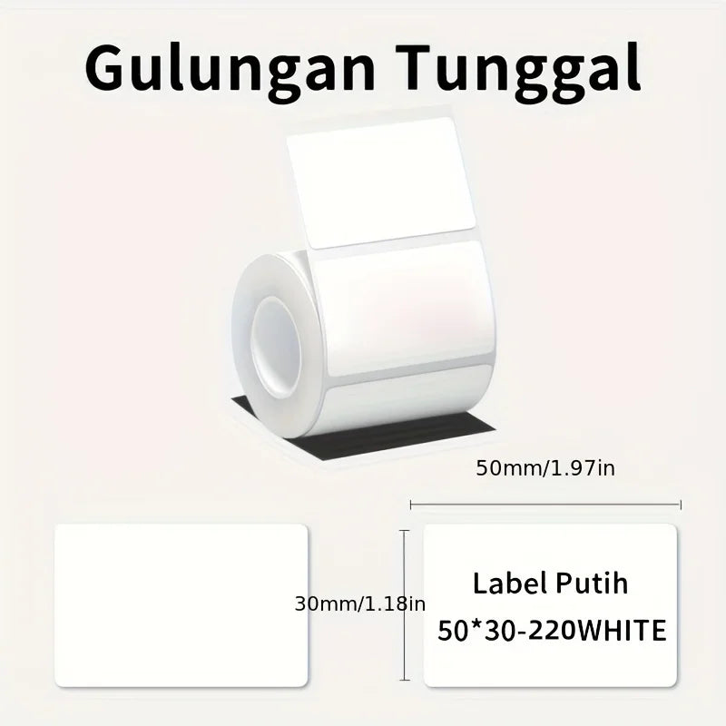 D100 thermal label printer, desktop label printer, wireless compatible with mobile phones and computers, suitable for shipping