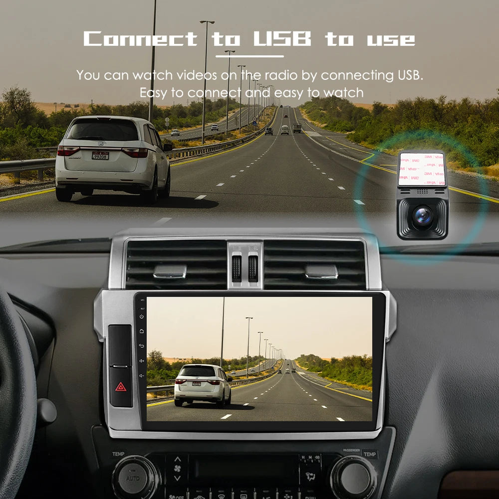 Front USB DVR Recorder for Android Multimedia Player GPS Navigation Full HD 720P 1080P Car DVR ADAS Dash Cam HeadUnit Auto Audio