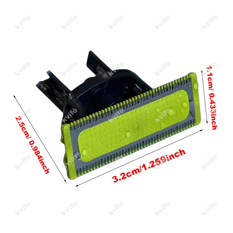 Electric Trimmer Shaver Replacement Kit for OneBlade Compatible with QP2520 QP2530 QP2630 QP6510 QP6520 QP2523 - New Model
