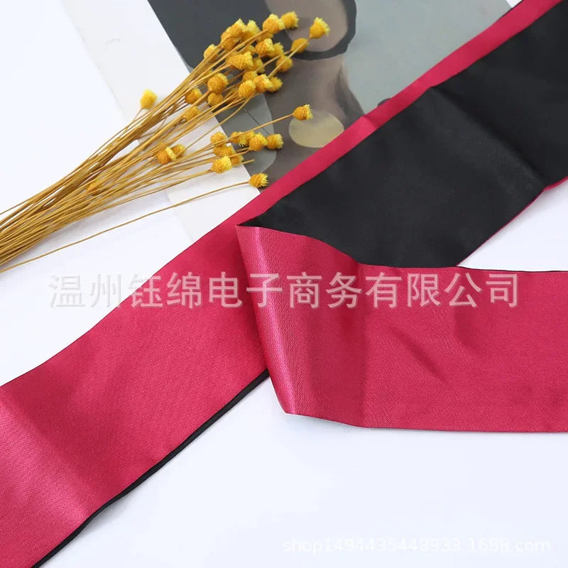 Erotic Eye Mask Self Bondage Restraint Ribbon BDSM Masks Eyes Patch Blindfold Masque Sex Toys For Couples SM Adult game