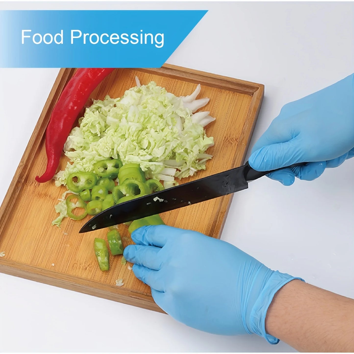Washing Gloves Disposable Nitrile glove FoodGradeSpecial Household Sterile Hand Protection Oil-proof Waterproof Non-slip Gloves