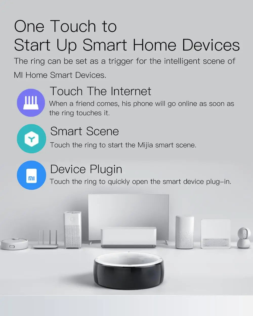 JAKCOM R5 Smart Ring Newer than pc case p12 black shark 4 homekit accessories m3 doorbell earphone watch