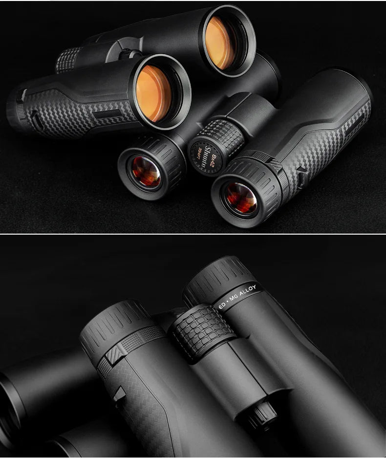 Shuntu Powerful 10x50 12x50 ED Lens Binocular Magnesium Alloy SMC BAK4 Prism Nitrogen Filled IPX7 Waterproof For Travel Hunting