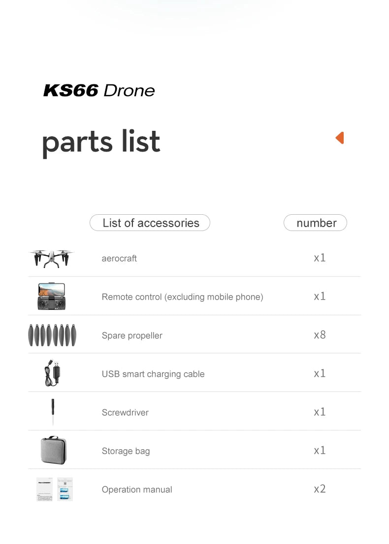 New KS66 4K Drone 8K Professional HD Dual Camera GPS 5G WIFI FPV Optical Flow Localization Brushless Motor RC Quadcopter 9000M