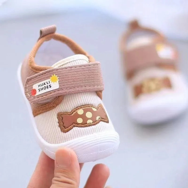 Spring and Autumn New Baby Soft Sole Anti-Slip Toddler Shoes