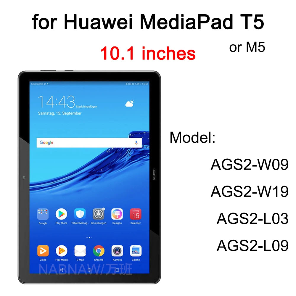 2PCS Tempered Glass Screen Protector For Huawei MatePad 10.4 10.8 Pro 11 T8 T 10s 2023 2022 2021 MediaPad T5 T3 10.1 9.6