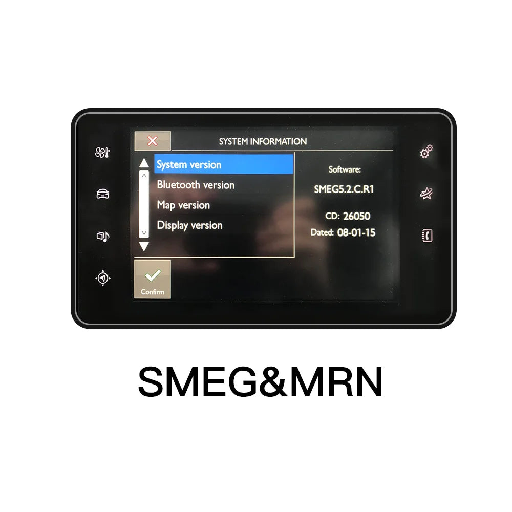 CARABC Wireless  Carplay Android Auto For Peugeot&Citroen SMEG&MRN NAC 208 308 508 3008&C4 DS3 DS5 Support Reverse Camera