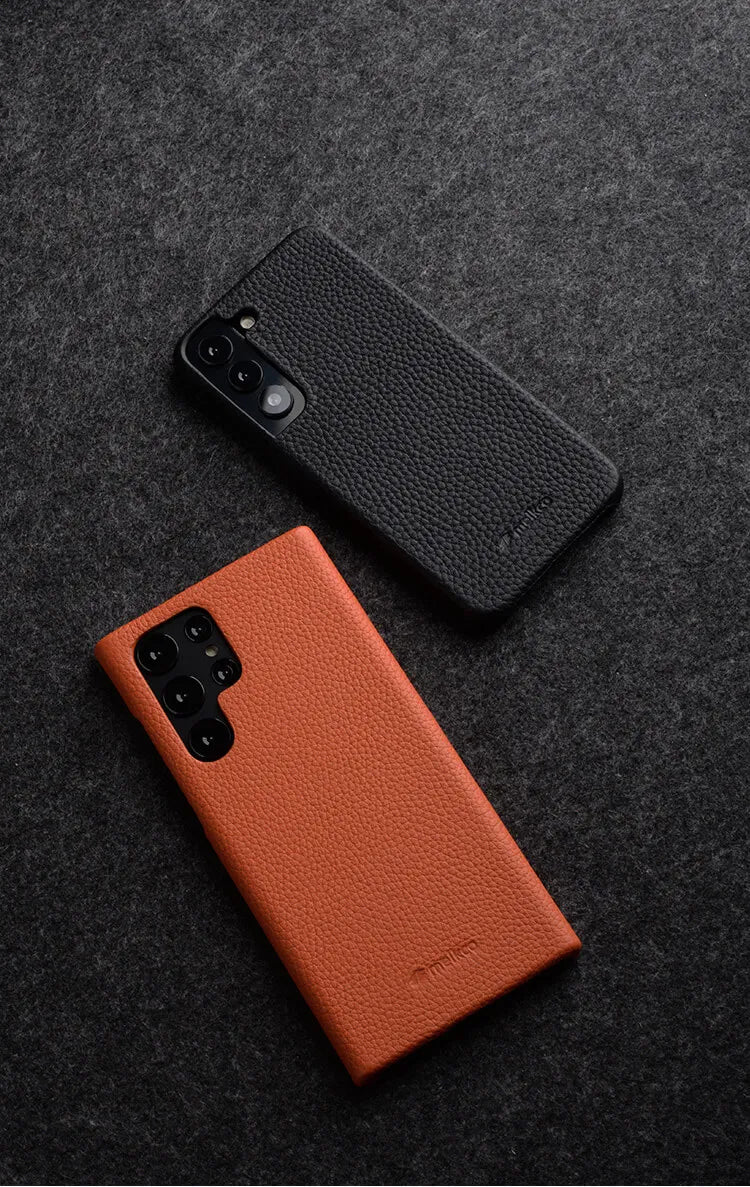 Melkco Real Leather Case for Samsung Galaxy S25 S24 S23 S22 S21 Ultra S22+ S23+ S24+ Plus Note 20 Genuine Handmade Phone Cover