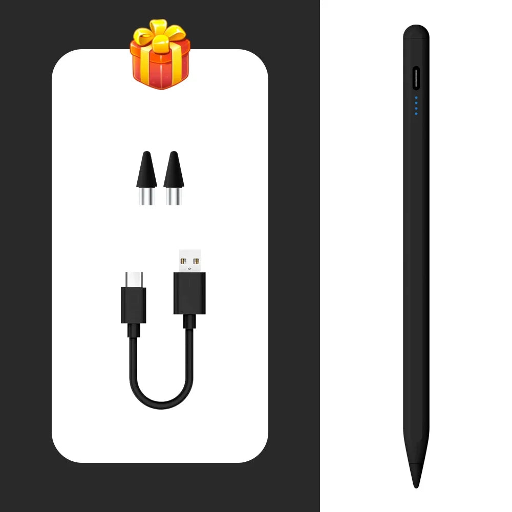 Stylus Pens For Samsung Galaxy Tab A9 A9+ S9FE S9+S8+S7+S7FE S6lite A7 A8 A7lite Rechargeable Tilt Touch Pen For Xiaomi Android