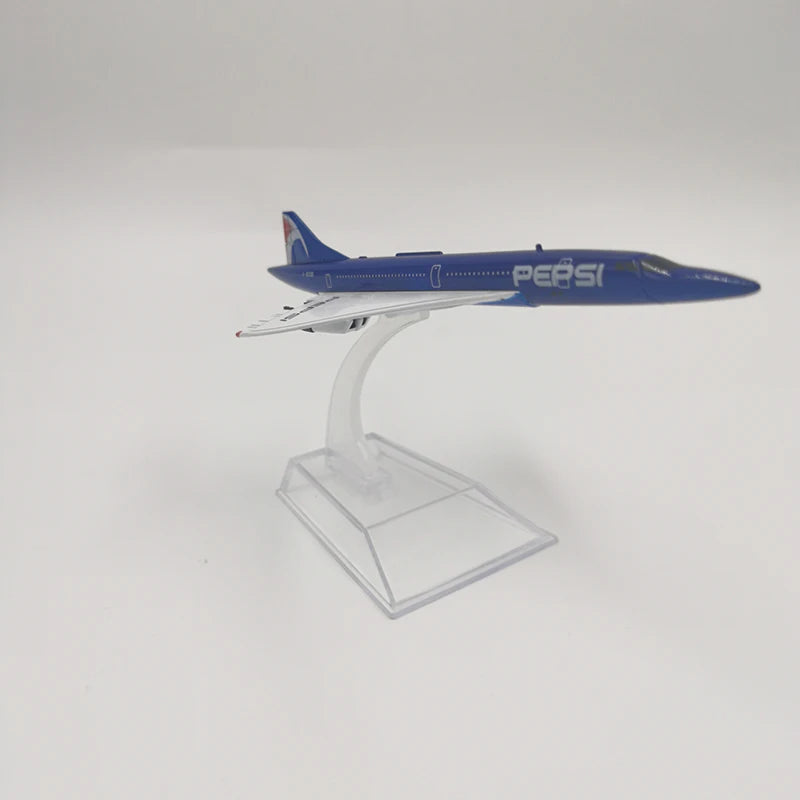 JASON TUTU 16cm Concorde Plane Airplane Model Aircraft Model Diecast Metal 1/400 Scale Planes