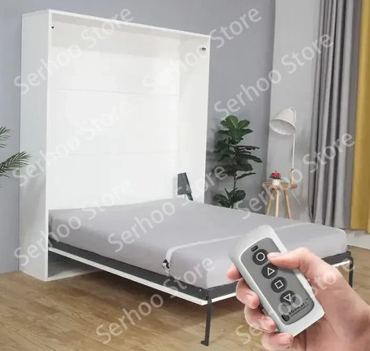 Newest Design Murphy Wall Bed Remote Control Electric Wall Bed without mattress and cabinet