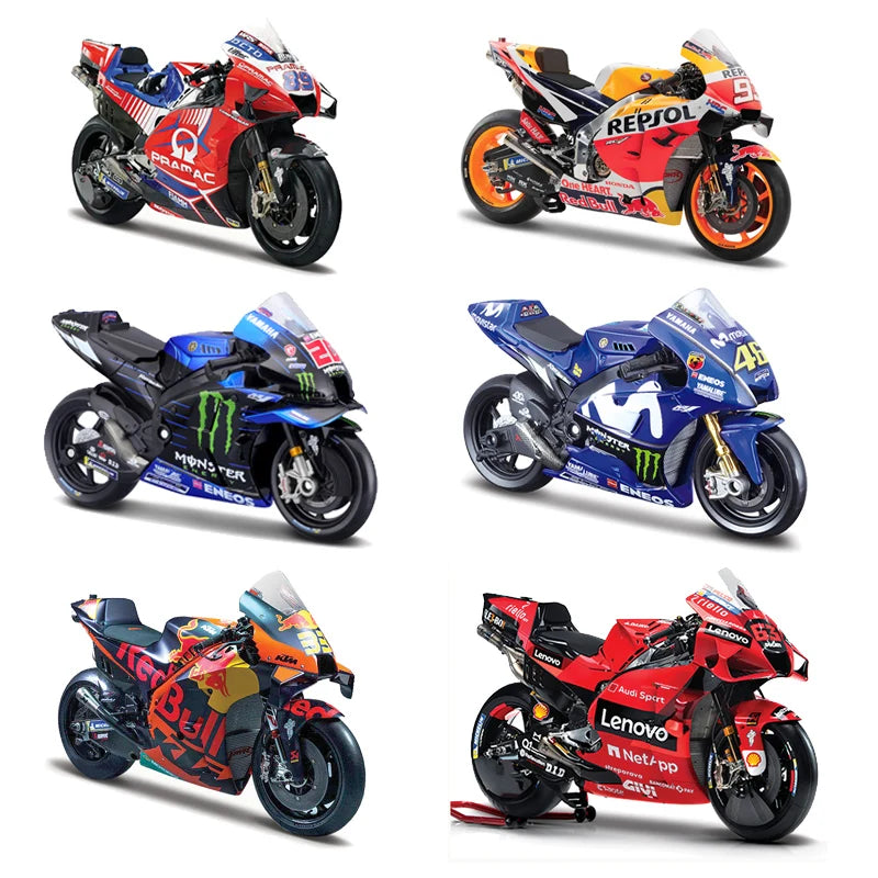 Maisto 1:18 2022 GP Racing Yamaha Factory Racing Team Die Cast Vehicles Collectible Motorcycle Model Toys