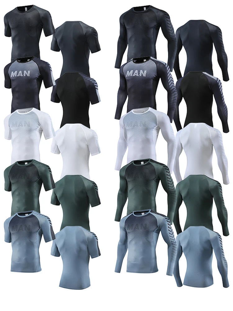 Gym Mens Fitness Running Sport Pants Athletics Tight Leggings Joggings Skinny Yoga Compression Trousers Lycra Sweatpants Dry Fit