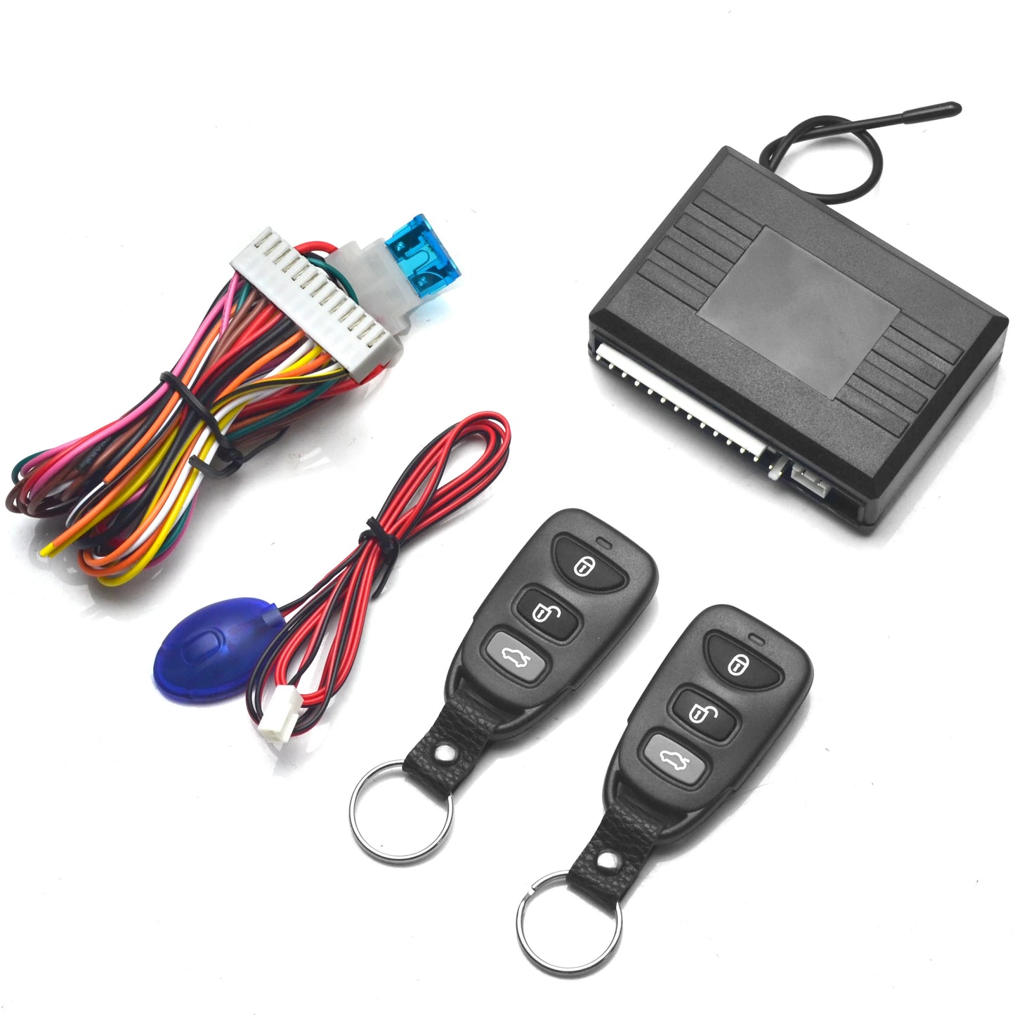 12V Universal Car Auto Remote Central Locking System with 2 Remote Controls Keyless Entry System Remote operation