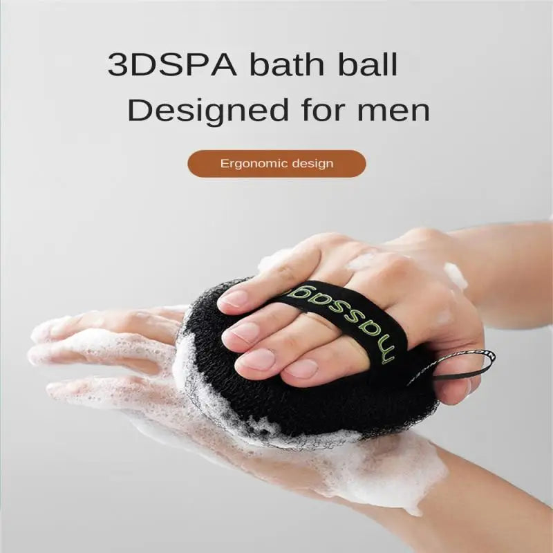 New Bath Sponge Balls Cleaning Brush Shower Puff Body Cleaner Exfoliating Scrubbers Bath Ball Massage Brush Bathroom Supplies