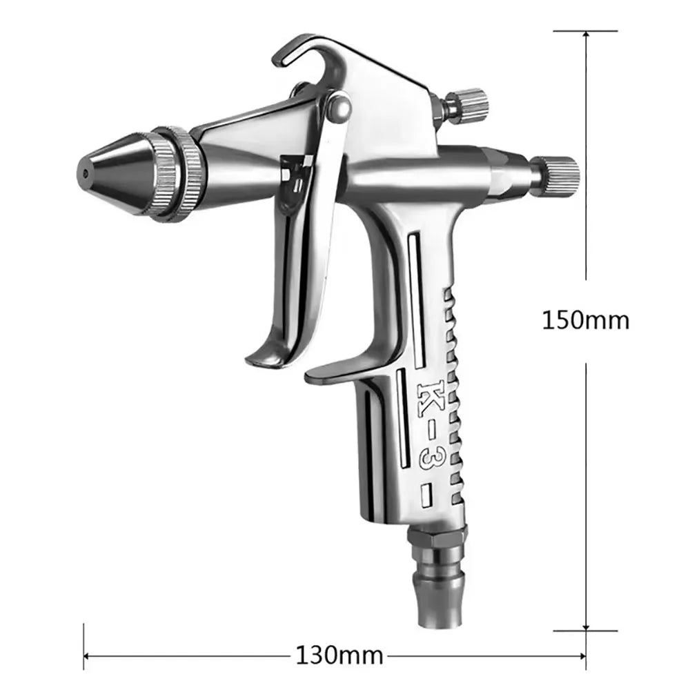 K-3/F2 125ml Paint Air Sprayer Gun 0.5mm Pneumatic Atomizer Nozzle Air Sprayer Atomizer Aerograph Leather Paint Repair Tool