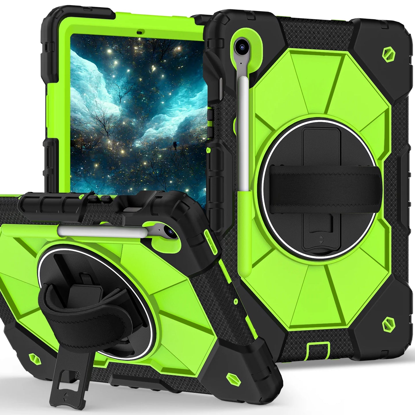 Tablet Protective Case C2 Model Suitable for Samsung Galaxy Tab S9 11Inch/Tab S9Fe 10.9Inch/Tab S10Fe 10.9Inch with Stand 10 Colors Available