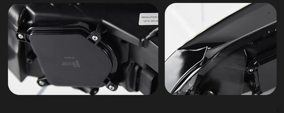 AKD 2 PCS For Golf 7.5 2018-2021 Golf7.5 MK7.5 LED Auto Headlight Assembly Upgrade R-Line Style Design LHD RHD Tool Accessories