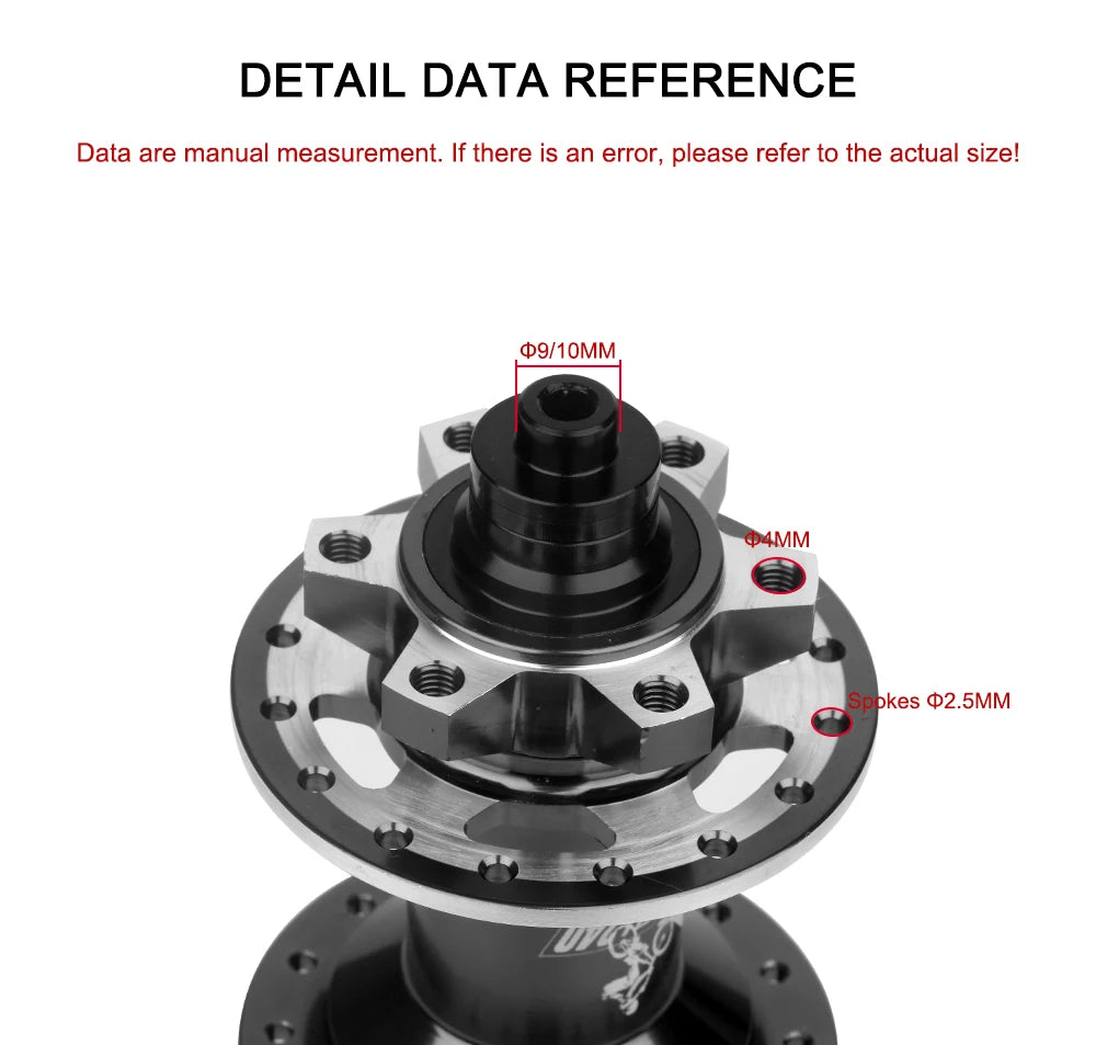 TANKE 120 Click Hub Bearing MTB Hub Front Rear 32 36 Holes Disc Brake Bicycle Hubs 7 8 9 10 11 12 Speed Quick Release 6 Pawl Hub