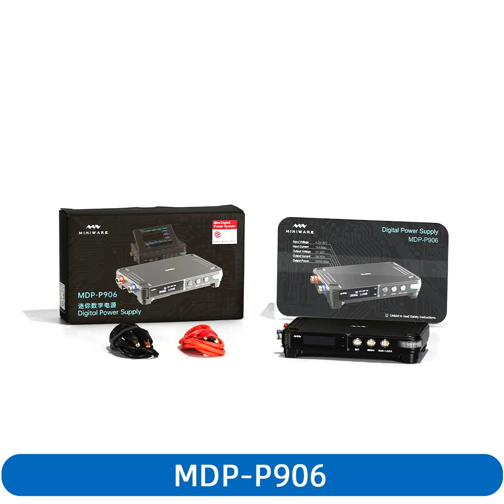 Miniware MDP-P906 Digital Power Supply Adjustable 30V 10A CV CC Output DC Mini Laboratory Programmable Linear Power Meter Module