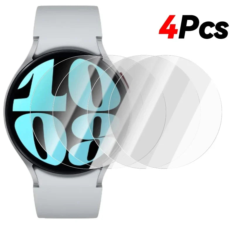 For Samsung Galaxy Watch 7 6 5 4 40/44MM Tempered Glass Screen Protector For Samsung Watch 7 44mm 40mm Protective Film Cover