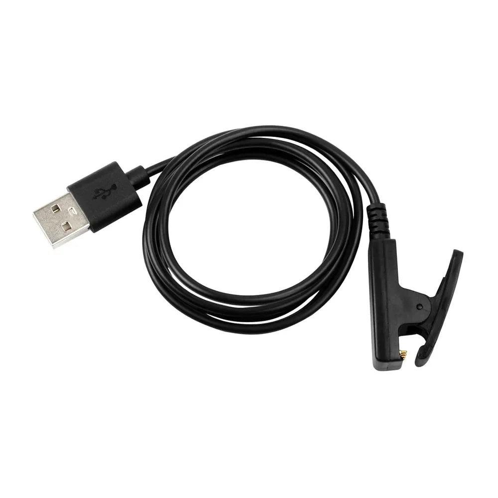USB Charger For Garmin Forerunner 30/35/235/230/630/735 Lily 2 XT Cable Vivomove Trend/HR Approach S20 Smartwatch Charging Cord