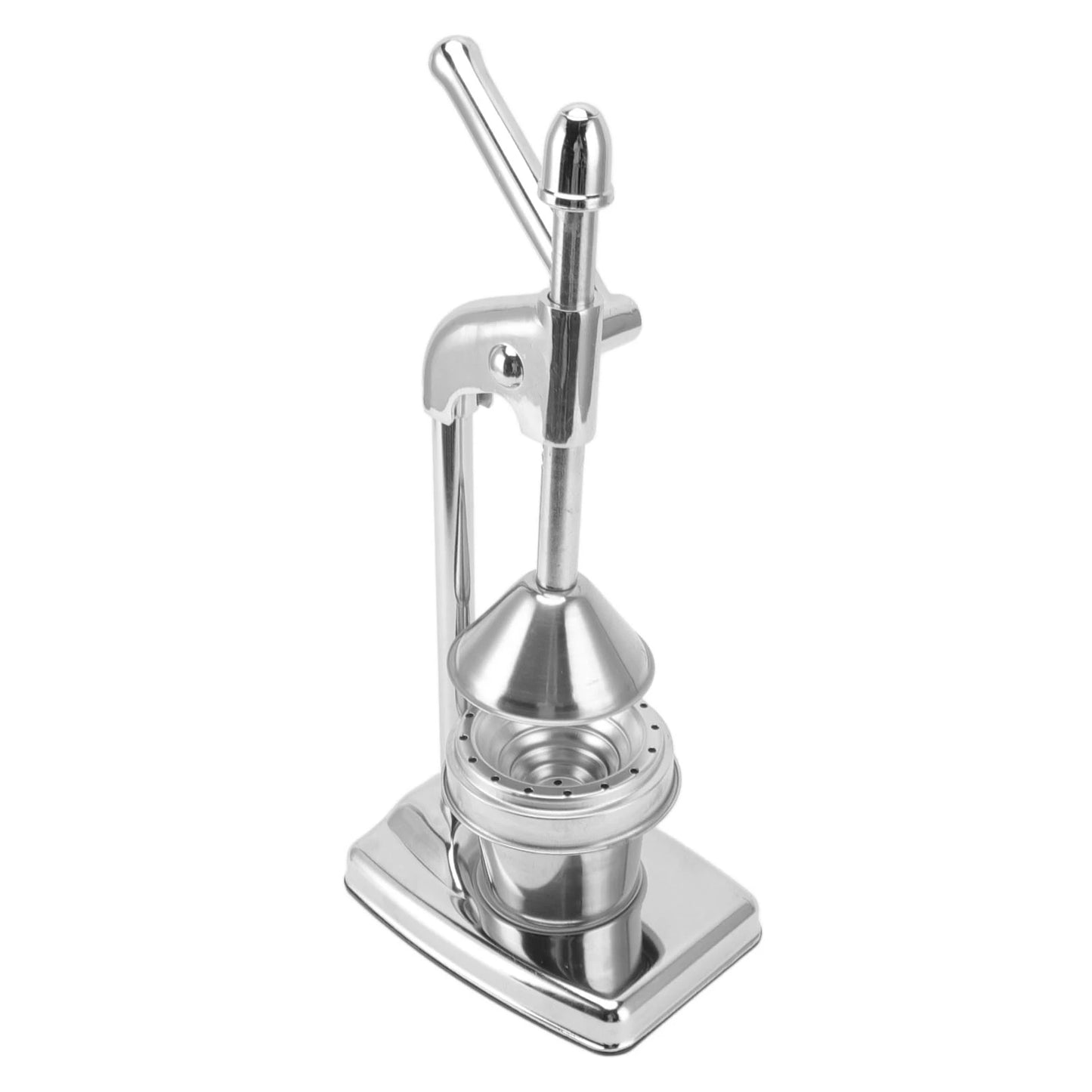 Citrus Squeezer Manual Orange Squeezer 304 Stainless Steel Food Grade Minimalist Compact Ergonomic Rubber Handle Fruit Presser