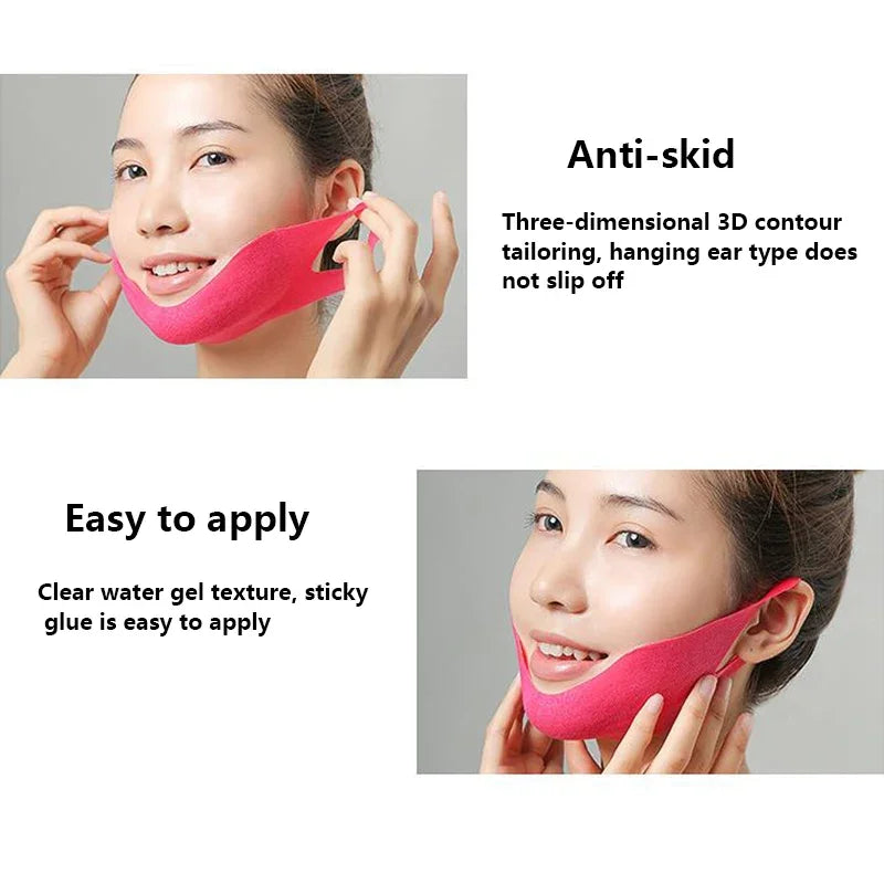 Lifting Facial Mask Face V Shape Facial Slimming Bandage Lift Up Neck Shape Mask Reduce Double Chin Face Massage Hydrate Skin