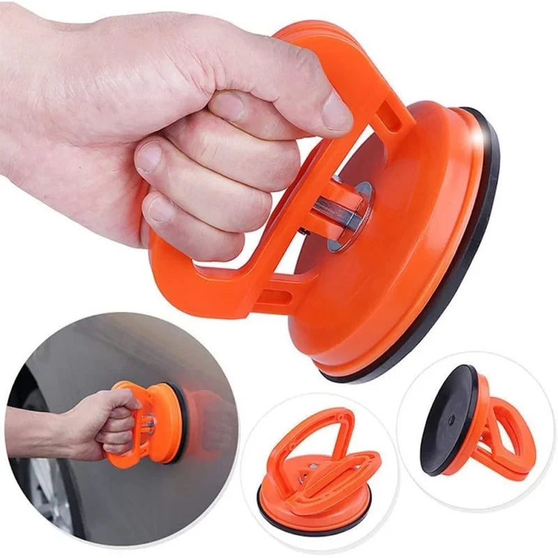 Large Car Dent Fixer Repair Suction Cups Body Repair Puller Car Dent Extractor Orange Suction Cup Repair Tools