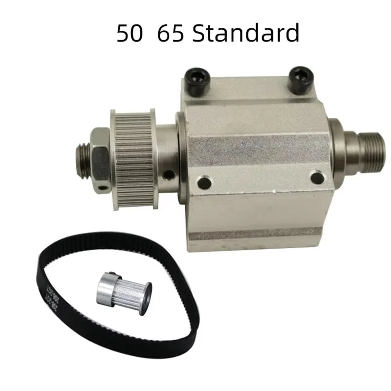 Spindle Assembly for Woodworking Mini Lathe Beads Locomotive Lathe 65 Small 50 Three-jaw Rotary Chuck 80 Four-jaw Chuck