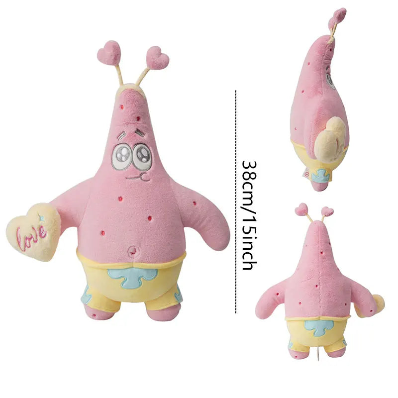 Anime Spongebob Squarepants Patrick Star Squidward Eugene H. Krabs Gary Kawaii Cartoon Stuffed Plush Toys Birthday Gift For Kids