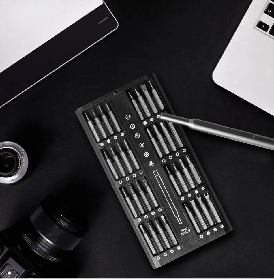 63 in 1 Precision Screwdriver Set Home Hand Repair Tool Kit Magnetic Phillips Drill Bits for iPhone Xiaomi Camera Glasses Watch