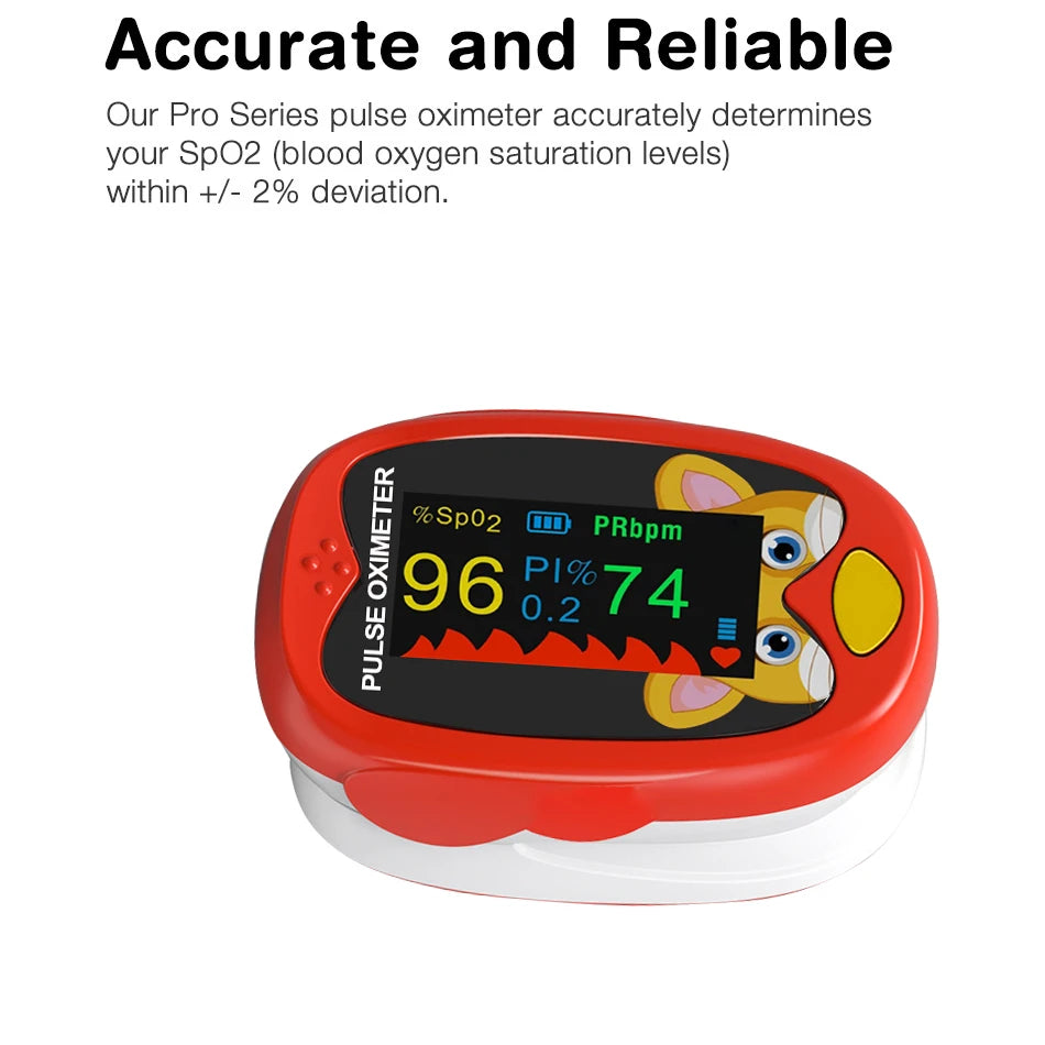 MINK USB Pediatric Oximeter Finger Blood Oxygen Monitor for Children Pulse Oximeter OLED Digital Oximetro Home Medical
