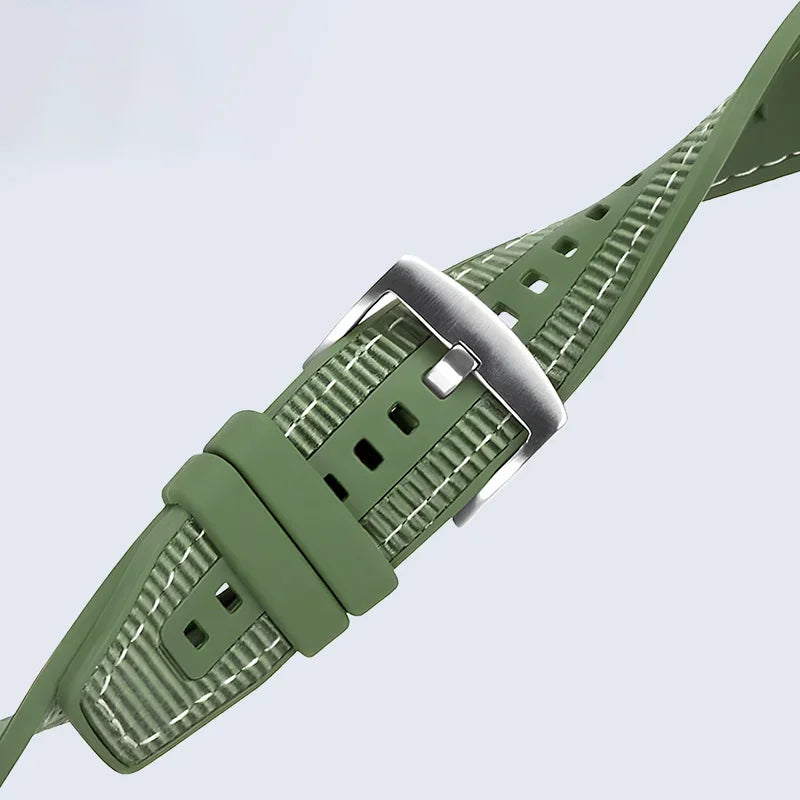 Official Nylon Strap For HUAWEI WATCH GT 5 4 46mm/Watch 6 4 5 Pro GT 3 2Pro 46mm 42mm Composite Silicone 20mm 22mm Band Bracelet