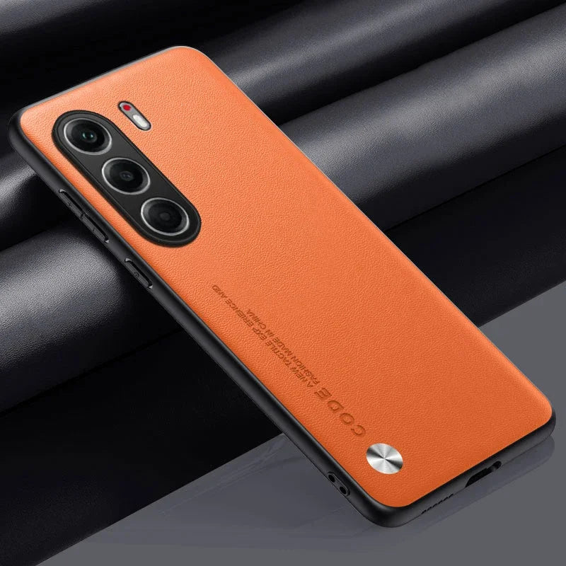 Luxury Ultrathin PU Leather Phone Case For Tecno Camon 40 Pro Plain Skin Shockproof Soft Back Cover For Tecno Camon 40 Premier