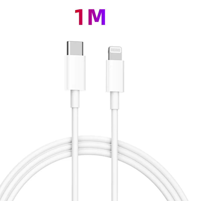 Xiaomi USB C Lightning Cable for iPhone 14 13 12 11 Pro Max XS XR iPad PD 27W/20W Fast Charging Type C to Lighning Cable Data