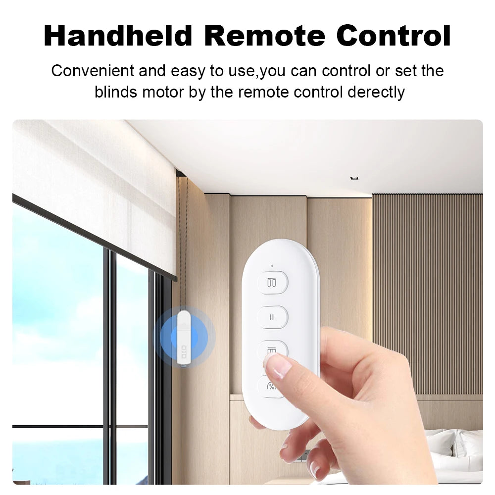 2025 Tuya Smart Blind Motor Zigbee Automatic Electric Roller Shutter Shadows App Control Lifting Curtain Opening Closing Driver