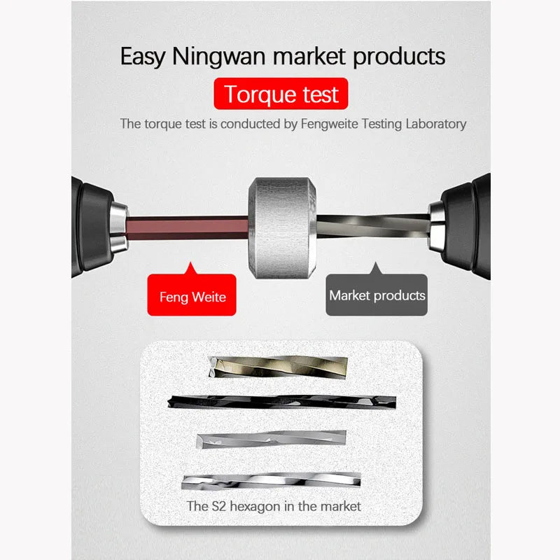 An Allen wrench set T-extended high hardness family car repair no problem in the work of a good assistant