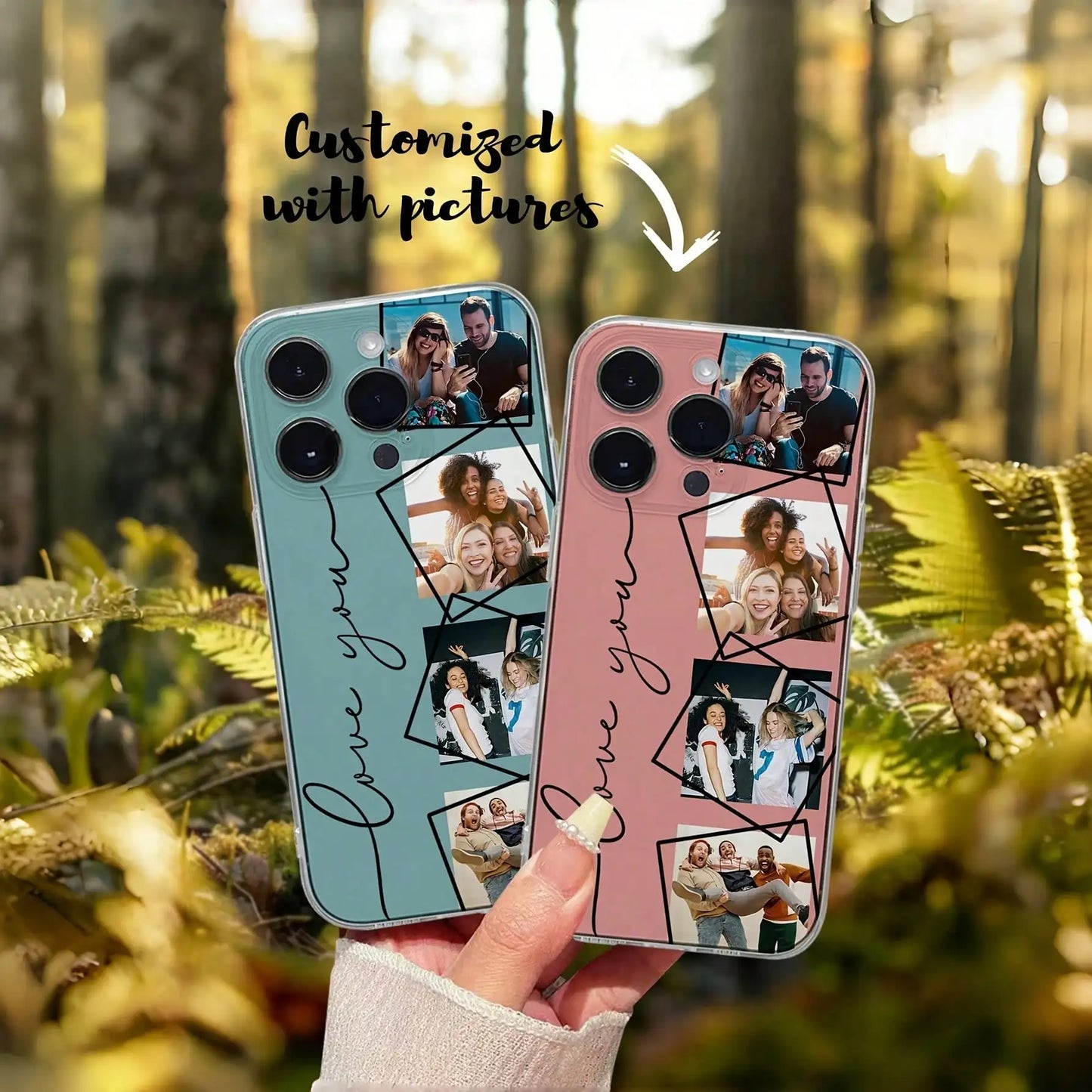 DIY Phone Customized TPU Soft Case For iPhone 17 17Air 16 16E 15 14 13 12 11Pro Max Mini SE 2020 2022 XS XR 7 8 Plus Back Cover