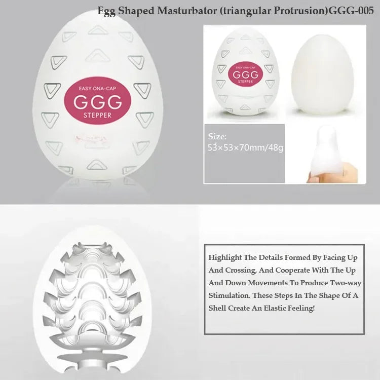 Male Masturbation Eggs Mini Penis Massager Blowjob Ghost Stimulating Stretchable Sex Portable Silicone Masturbator Toys for Men