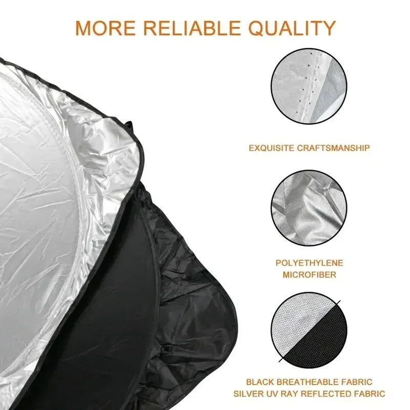 For Mercedes Benz C Class W202 S202 C200 1993-2000 Car Window Sunshade Cover Sun Shade Windshield Visor Protector Windscreen