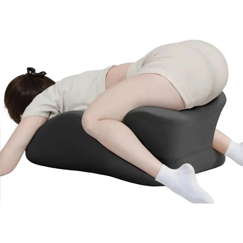 Bed Wedge Pillow for Acid Reflux or Sleeping with New Prone Position Ergonomic Pillow for Reading, Couple's Lying Pillow