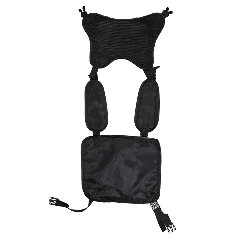 Tactical Vest Chest Bag Hip Hop Streetwear Fashion Large Capacity Functional Waist Sports Casual Oxford For Men Women Hot Sale