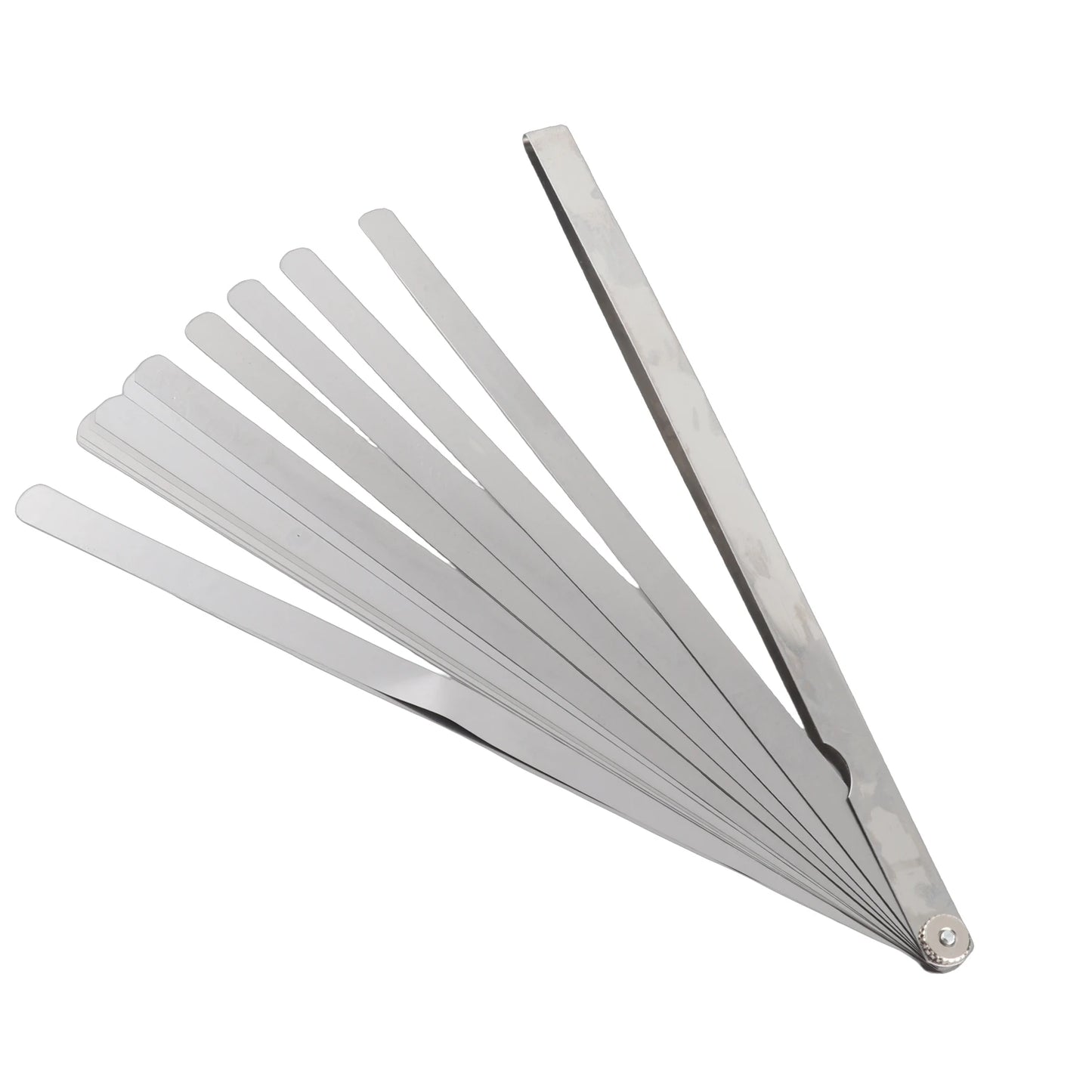 300mm Feeler Gauge 17 Blades 0.02-1mm Stainless Steel Gap Measuring Tool Metric Thickness Inspection Tool