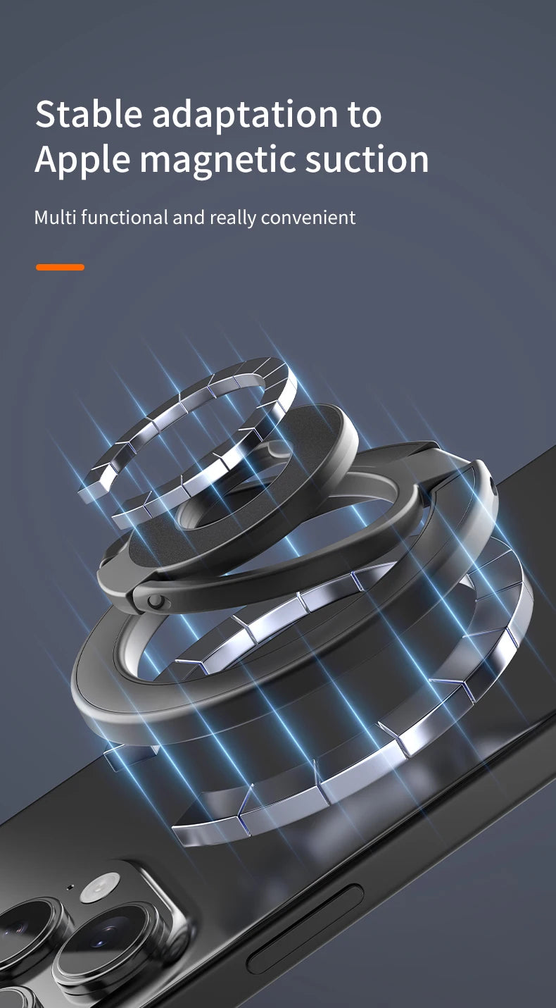 For Magsafe Cellphone Grip Double Sided Magnetic Ring Phone Holder Cellphones Stand Phone Accessories Support Telephone Grip Tok