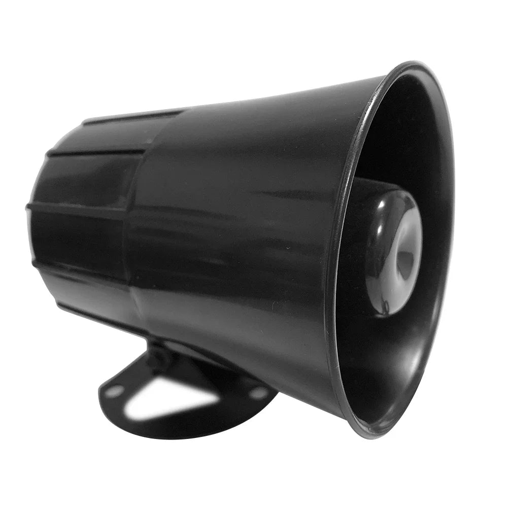 Universal 125dB Loud Warning Alarm Siren for Car Auto Motorcycle Truck 12V 24V 15W Mini speaker Loud Warning Alarm Siren