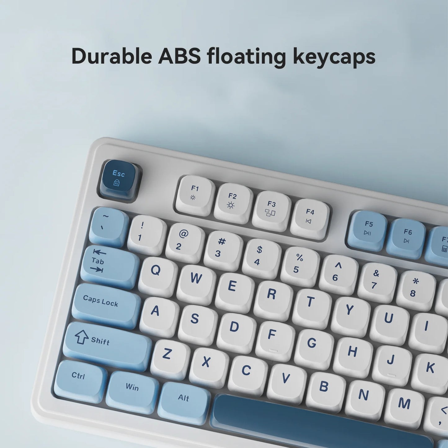 AJAZZ AF98 wireless\wired-film keyboard film keyboard feel 99-key desktop computer external office gaming game home typing