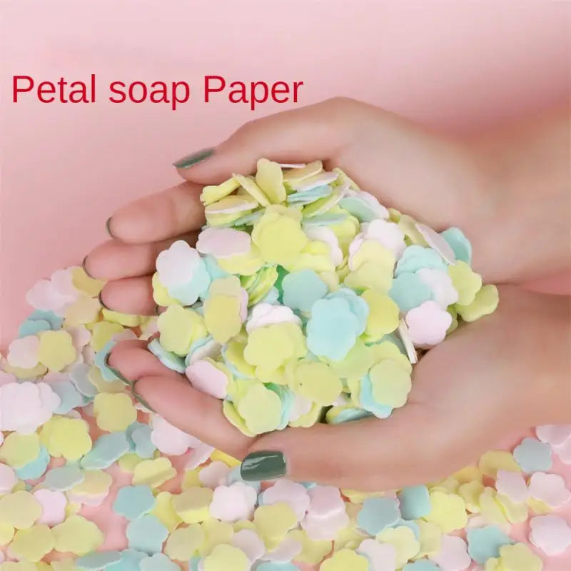 Bag Disposable Soap Mini Cleaning Soaps Portable Hand Wash Soap Papers Scented Slice Washing Hand Bath Travel Small Soap