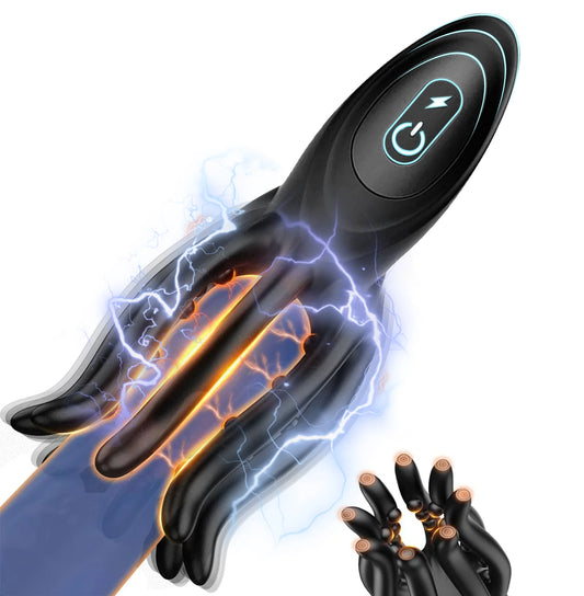 Male Masturbator Eelectroshock Tentacle Shaped Penis Vibrator 360° Wrapping Prostate Massager Handheld Adult Sex Toys for Men 18